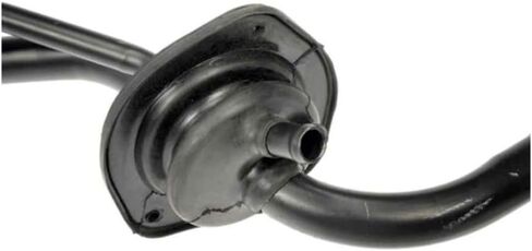 KarParts360 For Ford Mustang 1998 Fuel Filler Neck | Steel | Black | Twist On Cap | 1.23; 0.64 Inches Outside Diameter | Replacement For F8ZZ9034EA in Saudi Arabia