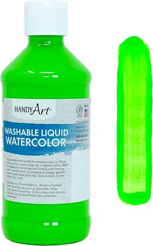 Handy Art Washable Liquid Watercolor 8 ounce, Metallic Gold in Kuwait