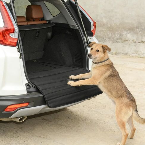 Extra Thick Rear Bumper Guard for Cars, 41 x 25 inches Foldable Rear Bumper Protector Guard, Protects Bumper of Cars, SUVs, Trucks and Vans from Scratches While Loading&Unloading Black in Saudi Arabia