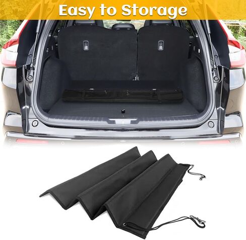 Extra Thick Rear Bumper Guard for Cars, 41 x 25 inches Foldable Rear Bumper Protector Guard, Protects Bumper of Cars, SUVs, Trucks and Vans from Scratches While Loading&Unloading Black in Saudi Arabia