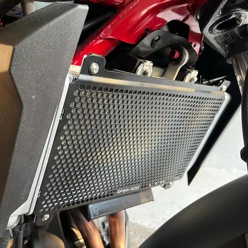 Ninja400 Motorcycle Radiator Grille Guard Cover, Fit with Kwsaki Ninja 400 2018 2019 2020 2021 2022 2023 in Kuwait