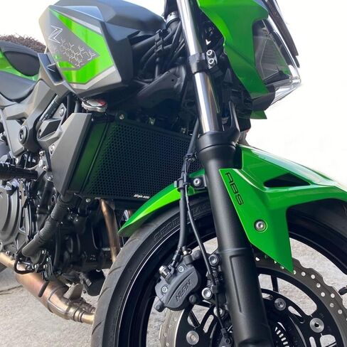 Ninja400 Motorcycle Radiator Grille Guard Cover, Fit with Kwsaki Ninja 400 2018 2019 2020 2021 2022 2023 in Kuwait