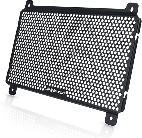Ninja400 Motorcycle Radiator Grille Guard Cover, Fit with Kwsaki Ninja 400 2018 2019 2020 2021 2022 2023 in Kuwait