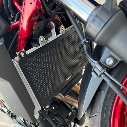 Ninja400 Motorcycle Radiator Grille Guard Cover, Fit with Kwsaki Ninja 400 2018 2019 2020 2021 2022 2023 in Kuwait