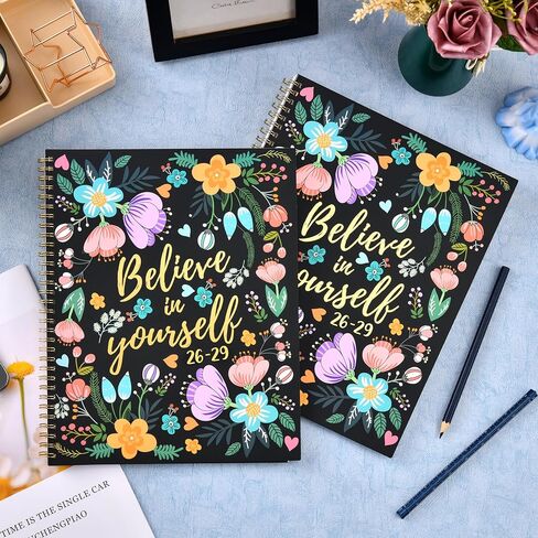 مخطط 2024-2025 - مخطط أكاديمي 2024-2025، يوليو 2024 - يونيو 2025، 6.3 بوصة × 8.4 بوصة، مخطط 2024-2025 يوميًا أسبوعيًا وشهريًا، مثالي لتنظيم الحياة - نيلي in Kuwait