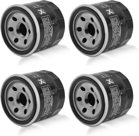 4 قطع فلتر زيت جزء للقطط القطبية الشمالية 400 500 450 550 650 700 1000 350 4X4 H1 TRV TBX Alterra Prowler Wildcat Aprilia RSV4 Tuono v4 660 MXU UXV 450I (4) in Kuwait