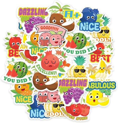 120 قطعة من ملصقات الخدش والشم للمراهقين، ملصقات مكافآت كبيرة ذات رائحة كريهة، ملصقات تحفيزية ممتعة مع كلمات إيجابية للطلاب والمعلمين ومخطط اللوازم المدرسية، 12 تصميمًا in Kuwait