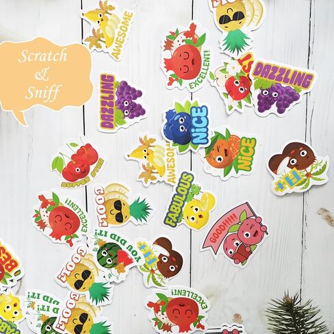 120 قطعة من ملصقات الخدش والشم للمراهقين، ملصقات مكافآت كبيرة ذات رائحة كريهة، ملصقات تحفيزية ممتعة مع كلمات إيجابية للطلاب والمعلمين ومخطط اللوازم المدرسية، 12 تصميمًا in Kuwait