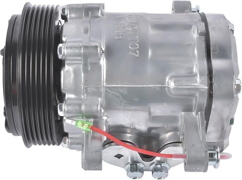A/C Compressor with Clutch HC5005C Replacement for Sanden SD-7 Mini 6PK Style Compressor Pump 6 Groove Serpentine Belt in Saudi Arabia