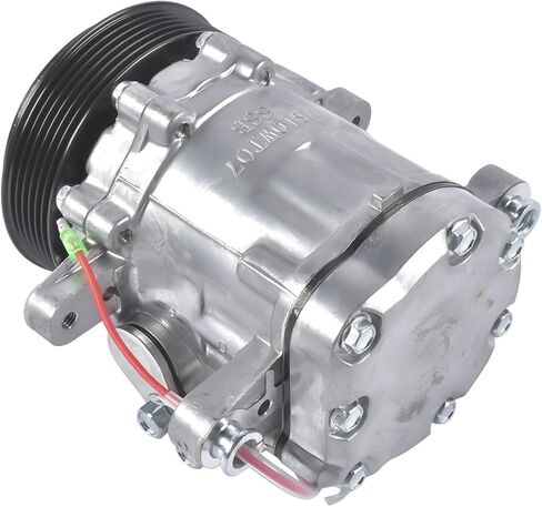 A/C Compressor with Clutch HC5005C Replacement for Sanden SD-7 Mini 6PK Style Compressor Pump 6 Groove Serpentine Belt in Saudi Arabia