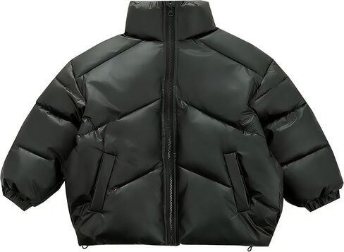 New Winter Jacket Thermochromic Color Changing Thick Puffer Coat Water Resistant Wash Free in Saudi Arabia