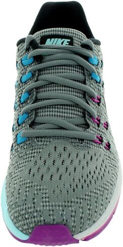 Nike Womens Zoom Structure 19 - رمادي بارد/أسود/فوشيا فلاش - 11.0 in Saudi Arabia