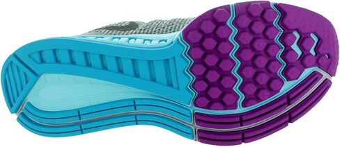 Nike Womens Zoom Structure 19 - رمادي بارد/أسود/فوشيا فلاش - 11.0 in Saudi Arabia