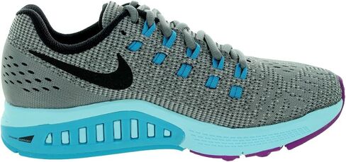 Nike Womens Zoom Structure 19 - رمادي بارد/أسود/فوشيا فلاش - 11.0 in Saudi Arabia