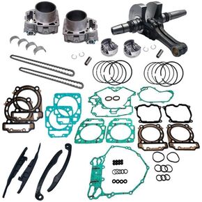 Engine Rebuild Cylinder Kit Crankshaft Assy Plain Bearing Gasket Kit Compatible With BRP 1000 in Kuwait
