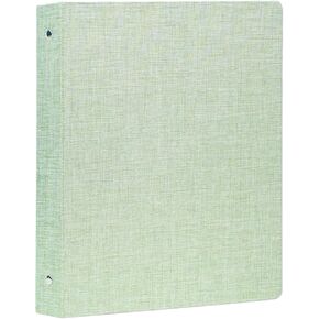 3 Ring Binder 1 Inch, Linen Binder for 8.5" x 11" Paper - Professional Planner with 2 Interior Pockets for School, Office, and Home Organization in Saudi Arabia