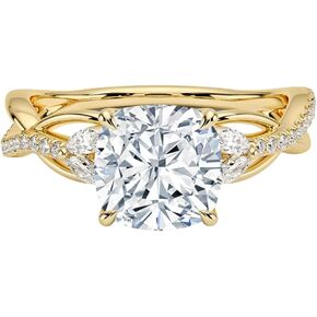 1-3 CT Moissanite Engagement Ring in Kuwait