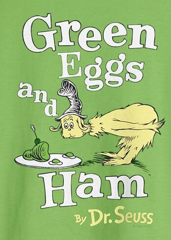 Dr. Seuss Green Eggs and Ham Adult T-Shirt in Saudi Arabia