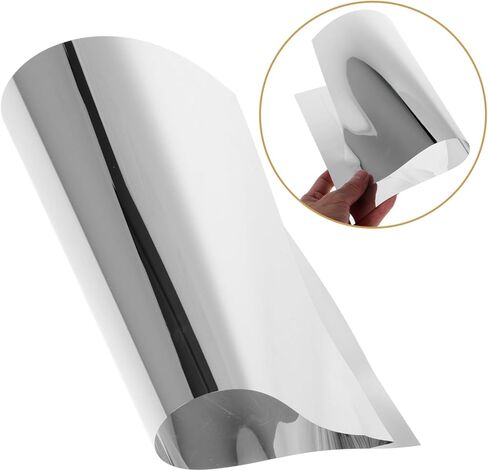Plastic Mirror Tiles Self-Adhesive Corner Mirror for Boys and Projects Thickness for School Experiments and Home Decor in Saudi Arabia