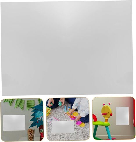 Plastic Mirror Tiles Self-Adhesive Corner Mirror for Boys and Projects Thickness for School Experiments and Home Decor in Saudi Arabia