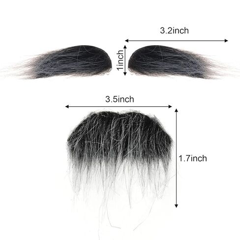 مجموعة زي شعر مستعار وإكسسوارات الرجل العجوز، قبعة أصلع رمادية قصيرة، نظارات شعر مستعار للجد، حواجب شارب مضحكة لمدة 100 يوم من المدرسة، حفلة الهالوين للرجال (رمادي) in Saudi Arabia