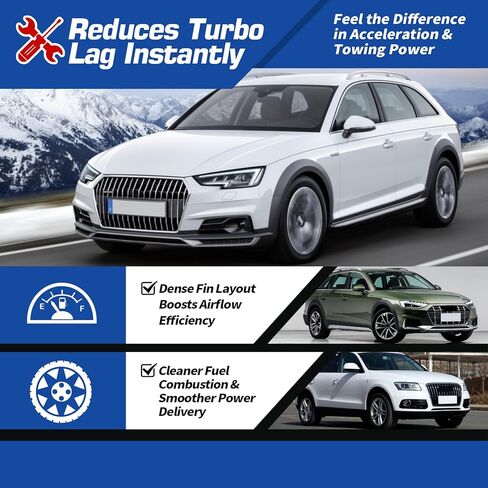 مبرد داخلي متوافق مع A4/A5/A6/Q5/A6 Quattro 2009-2015 2.0L AU3012101 8K0145805P 8K0145805L in Saudi Arabia