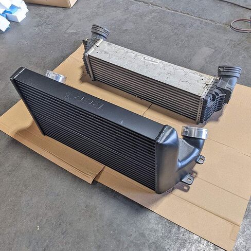 Rev9 ICK-089_3 مجموعة ترقية المبرد الداخلي للتركيب الأمامي، استبدال مسمار، متوافق مع BMW X5 xDrive35i / xDrive35d / xDrive40e (F15) 2014-18 in Saudi Arabia