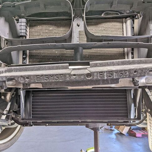 Rev9 ICK-089_3 مجموعة ترقية المبرد الداخلي للتركيب الأمامي، استبدال مسمار، متوافق مع BMW X5 xDrive35i / xDrive35d / xDrive40e (F15) 2014-18 in Saudi Arabia