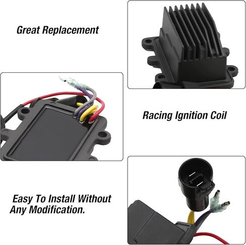 EATAKWARD 0439561 Rectifier Voltage Regulator, Replacement for Johnson Evinrude 150HP 175HP 1991-1995 105HP J105 E105 1992-1995, OE# 0584093 0585219 in Saudi Arabia