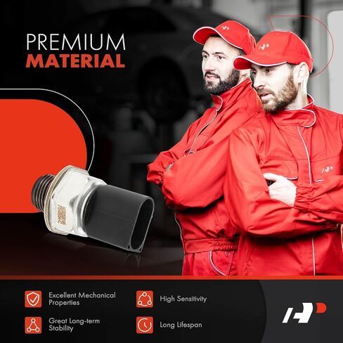 A-Premium Fuel Pressure Sensor [3 Pins] Compatible with Volkswagen Jetta 2015, Passat 2012-2015, Golf/Golf SportWagen/Beetle 2015 & Audi A3 2015-2016, 2.0L in Saudi Arabia