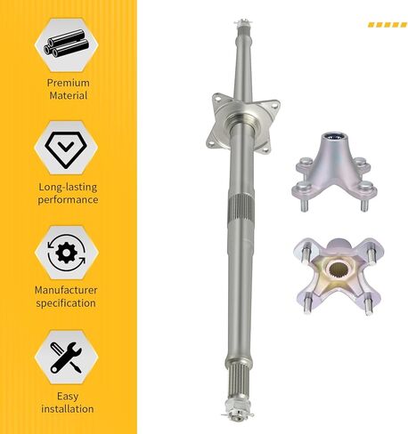 M MATI Rear Wheel Axle Shaft & Hubs for Honda TRX450R 2004-2009 TRX450ER 2006-2014 42310-HP1-000 42610-HP1-600 90304-HM5-A80 94201-40300 in Saudi Arabia