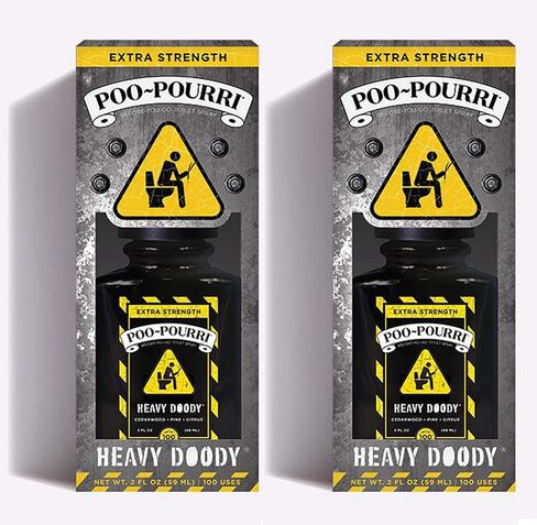Poo-Pourri Before You Go Toilet Spray Heavy Doody 2 Ounce, 2 Pack in Saudi Arabia