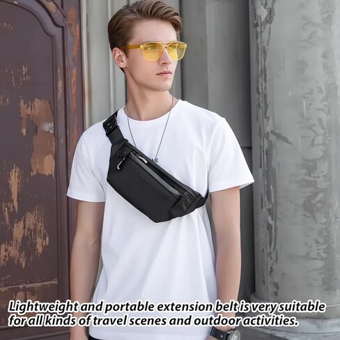3 قطع من حزام تمديد Fanny Pack، موسع حزام الخصر قابل للتعديل، حزام مطاطي أسود مع أبازيم، مريح ومتين 19.68 بوصة × 1.49 بوصة in Saudi Arabia