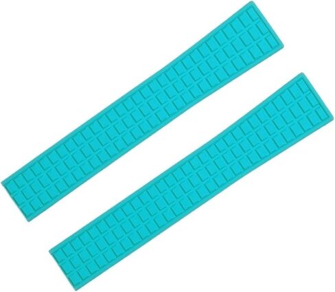 سوار ساعة مطاطي FKM Fluororubber مقاوم للماء 18 مم 19 مم ملحقات استبدال لحزام Patek لحزام Philippe لحزام Aquanaut 5067A-001 (اللون: رمادي، الحجم: 19 مم - بدون إبزيم) in Kuwait