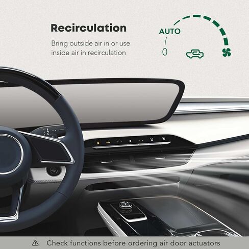 أذرع باب مزيج مشغل باب الهواء YHTAUTO HVAC - تناسب موديلات Buick وChevy وGMC - Enclave/Traverse 2013-2017، Acadia 2013-2016 - مشغل رفرف الهواء الرئيسي ذو 5 دبابيس - يستبدل # 22816167 in Kuwait