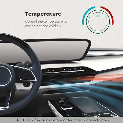 أذرع باب مزيج مشغل باب الهواء YHTAUTO HVAC - تناسب موديلات Buick وChevy وGMC - Enclave/Traverse 2013-2017، Acadia 2013-2016 - مشغل رفرف الهواء الرئيسي ذو 5 دبابيس - يستبدل # 22816167 in Kuwait