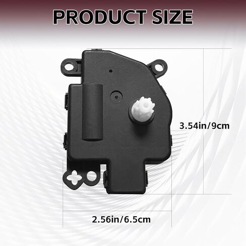 HVAC Heater Blend Door Actuator for 2007-2019 Chrysler - 200, Dodge - Caliber/Durango/Journey, Jp Compass/Patriot/Wrangle, Ram - ProMaster Models Heater Air Door Actuator, Replace# 68018109AA in Saudi Arabia