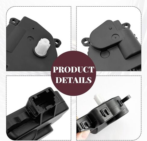 HVAC Heater Blend Door Actuator for 2007-2019 Chrysler - 200, Dodge - Caliber/Durango/Journey, Jp Compass/Patriot/Wrangle, Ram - ProMaster Models Heater Air Door Actuator, Replace# 68018109AA in Saudi Arabia