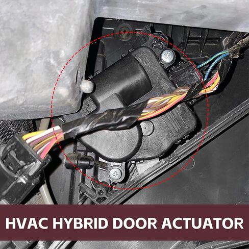 HVAC Heater Blend Door Actuator for 2007-2019 Chrysler - 200, Dodge - Caliber/Durango/Journey, Jp Compass/Patriot/Wrangle, Ram - ProMaster Models Heater Air Door Actuator, Replace# 68018109AA in Saudi Arabia