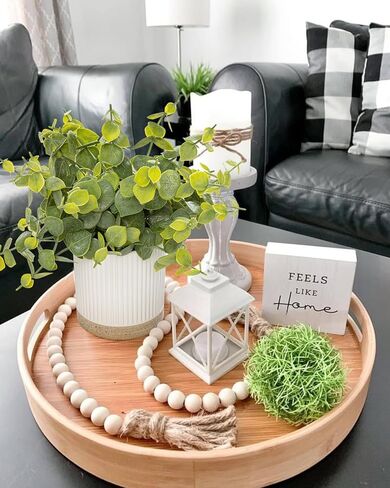 Small Fake Plants Eucalyptus Potted 9.5" Indoor Fake Plants Small Artificial Eucalyptus with Ceramic Pot-Realistic Greenery for Shelf Office Desk Home Bathroom Table Decor in Saudi Arabia