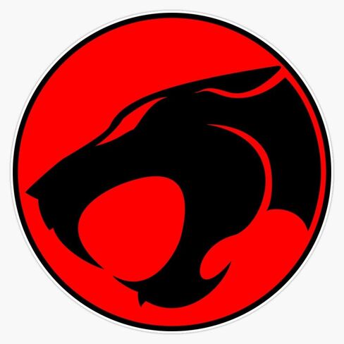 Magnet Thundercats Magnetic Reusable Vinyl Sticker 5" in Saudi Arabia