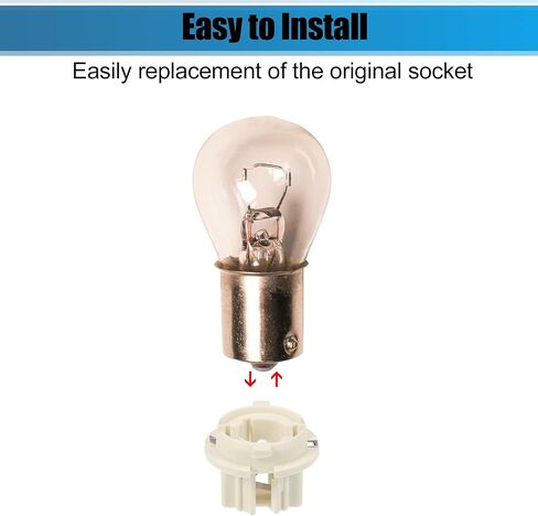 X AUTOHAUX 1408260582 Tail Light Socket Back Up Fog Light Side Marker Lamp Socket for Mercedes-Benz S430 S500 S55 for AMG in Saudi Arabia