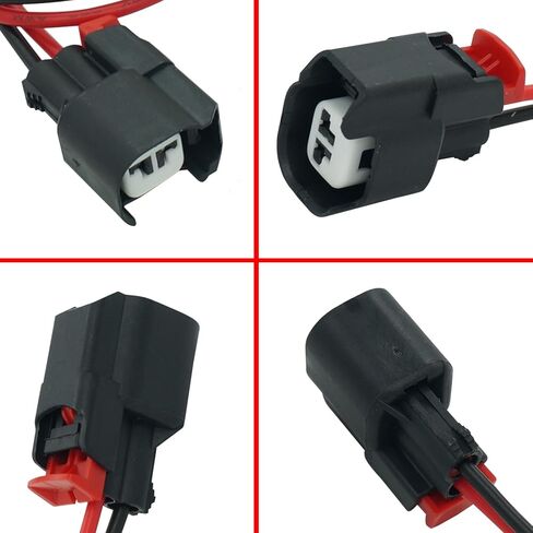 Set 2 Pins ABS Wheel Speed Sensor Connector Pigtail Harness Plug for Ram 2500 2011-2024 Replaced OE 68457707AB 4779735AC in Saudi Arabia