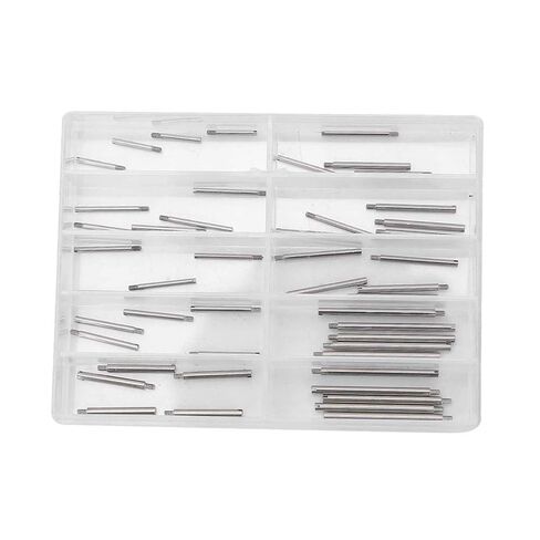 2 Boxes Watch Screws, 10 Sizes Watch Link Pins, Stainless Steel Screw Pins Links, Convenient Cotter Pin Watches with Storage Box for Watchmakers, Watches Enthusiasts in Saudi Arabia