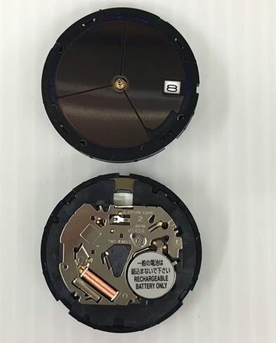 حركة ساعة VS42A مع جذع ساعة 0.90 مم، التاريخ عند الساعة 3 حركة لـ Seiko V157A in Saudi Arabia
