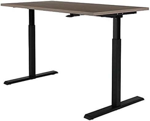 Realspace® Magellan 60" W Pneumatic Height-Adjustable Standing Desk, Gray in Kuwait