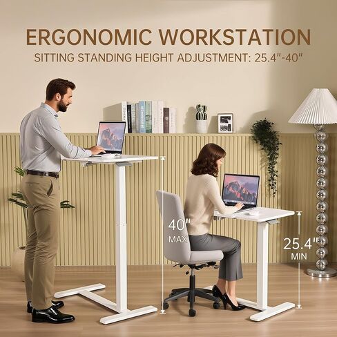 طاولة فوق السرير قابلة للإمالة وقابلة للتعديل بعجلات مخفية، مكتب كمبيوتر محمول قائم متنقل، عربة كمبيوتر محمولة تعمل بالهواء المضغوط، طاولة جانبية للسرير الطبي المتدحرج للاستخدام في المستشفى والمنزل، باللون الأبيض in Kuwait