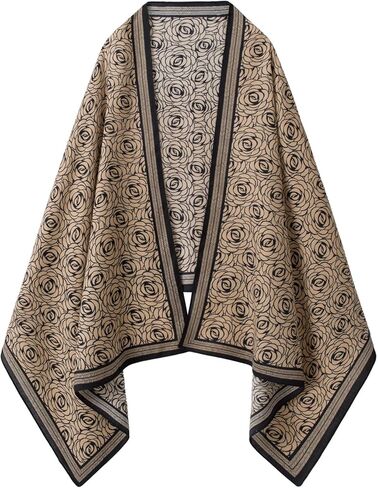 Women's Oversized Pashmina Scarf - Luxurious Wool Feel Shawl Wrap, Warm Winter Accessory with Gift Packaging in Kuwait