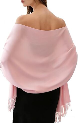 Women's Cashmere Shawl Wrap for Evening Dresses Wedding, Soft Blanket Scarf, Bridesmaid & Women's Day Gift in Saudi Arabia