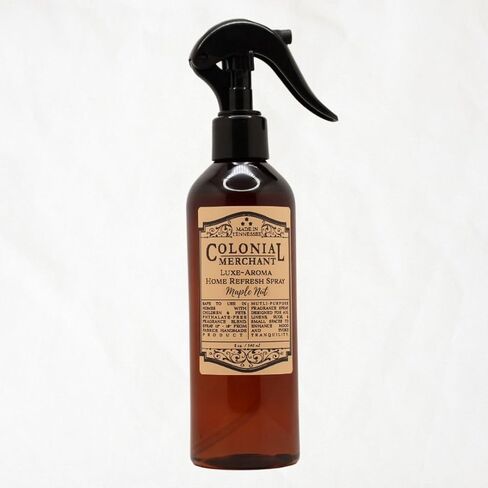 معطر الغرفة برائحة جوز القيقب | التاجر الاستعماري | رائحة الخريف والخريف كريم الكراميل والكستناء المحمص والفانيليا | 8 أونصة رذاذ ناعم | غير سامة | صنع في الولايات المتحدة الأمريكية in Kuwait